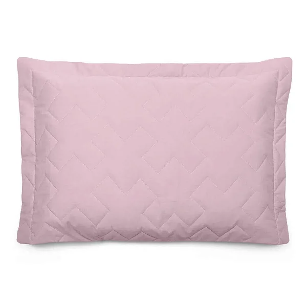 PORTA TRAVESSEIRO BOU REFFINATA COLOR 50X70 ROSA CHIC 200 FIOS