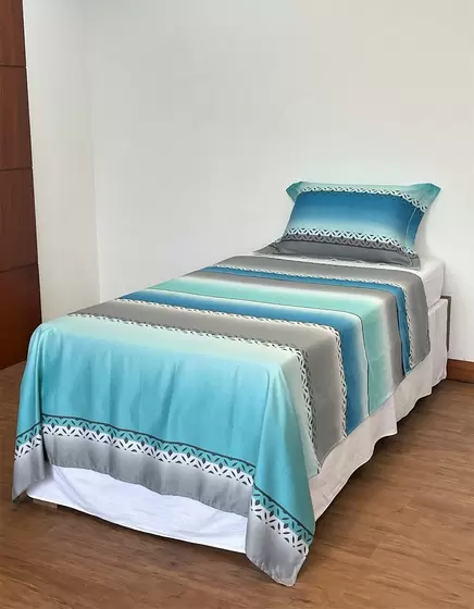 JG CAMA LEP ALGODAO SOLT EST 3PCS FERAS DO MAR