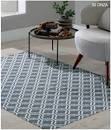 TAPETE BJA JACQUARD 100X130 ELEGANCE CINZA