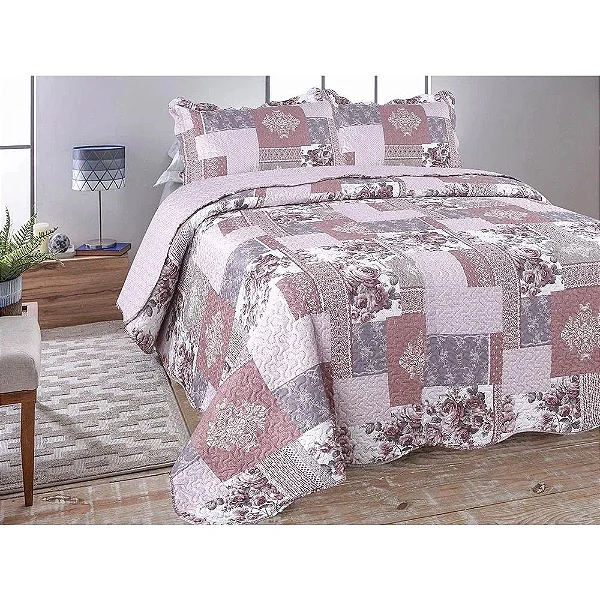 KIT COLCHA JOL ULTRASONIC DYURI BERTIOGA 160X240 SOLTEIRO 2PÇS