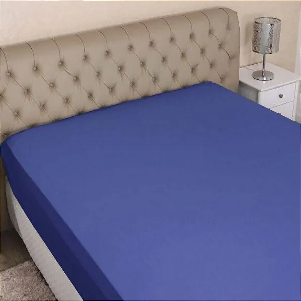LENÇOL COT ROYAL PLUS QUEEN INDIGO 6393