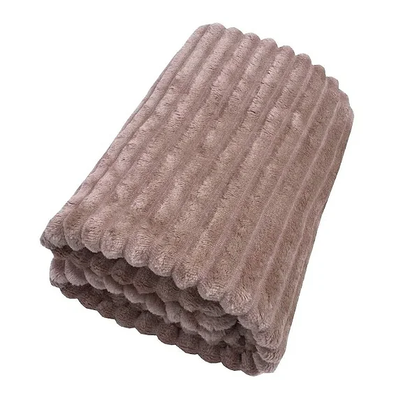 PESEIRA NIA FLANNEL CORDUROY CASAL 194X80 PEACH