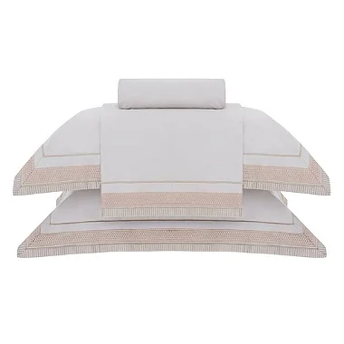 JG CAMA BUD LUMINEERS KING BRANCO CINZA