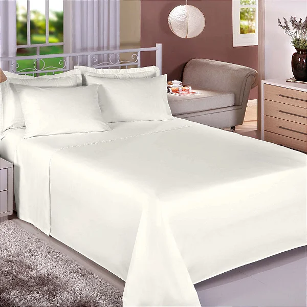 Jogo Cama Est Premium Linea Solteiro Perola 3Pçs