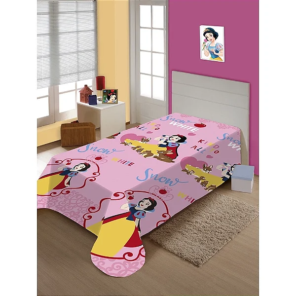 MANTA JOL FUN DISNEY BRANCA DE NEVE 150X200