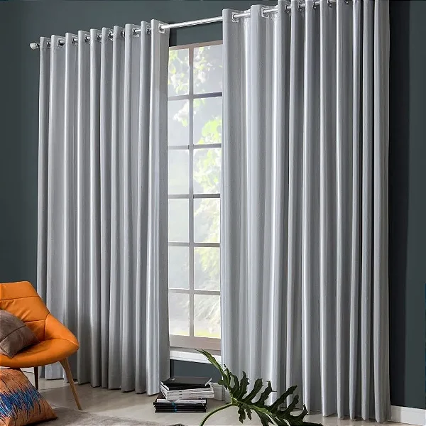 CORTINA BECADECOR CORDOBA 260X230 CINZA 02