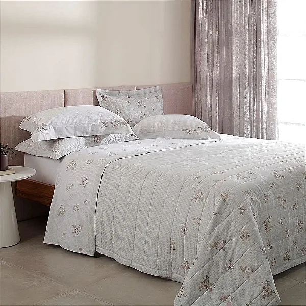 Jogo de Cama Buddemeyer Percalle Giardino Estampado Queen