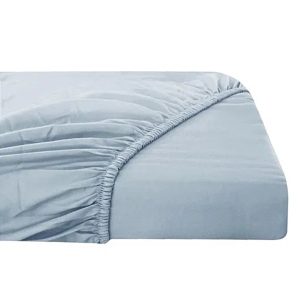 LENCOL NIA AVULSO C/ELAS 300F KING AZUL