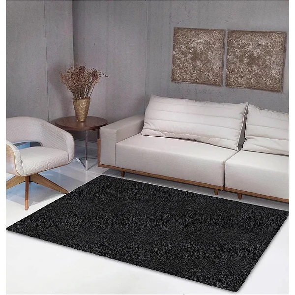 Tapete jolitex prestigio sala 100x140 preto