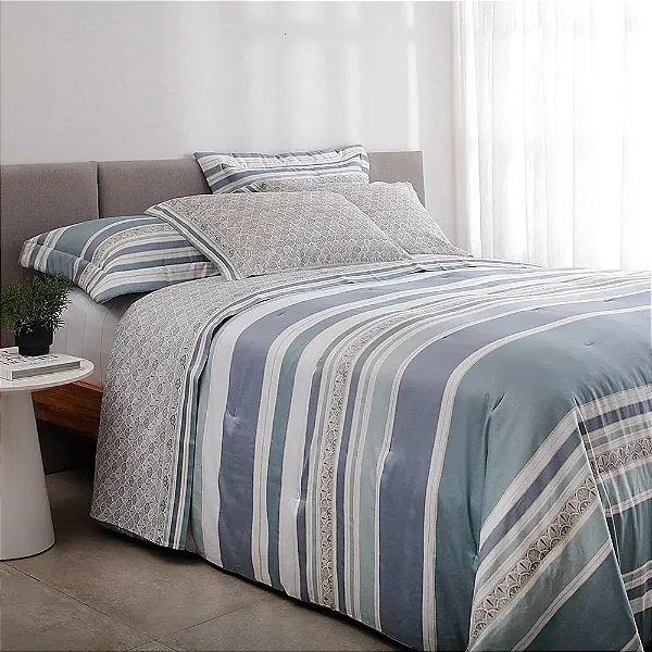 Jogo de Cama Buddemeyer Vision Lanvin Queen Estampado