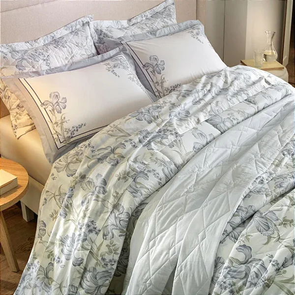 Jogo de Cama Karsten Catarina Estampado 2,40x2,50
