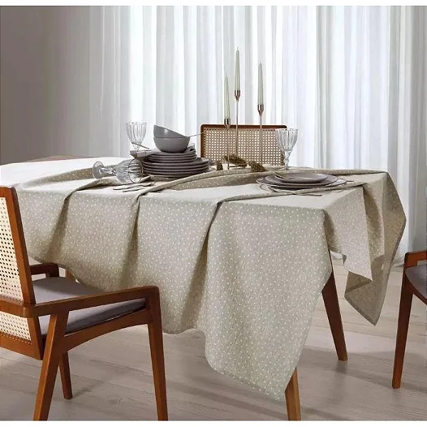 Toalha de Mesa Dohler Clean Linhares Estampada 1,60x2,20 Paloma