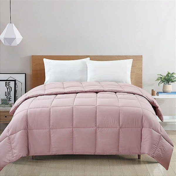 Edredom Camesa Ecopluma Casal 2,20x2,40 Rose