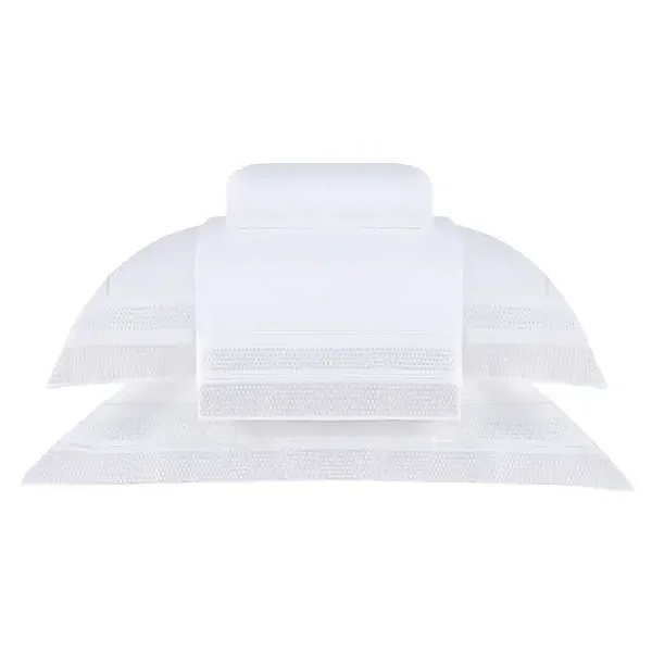 Jogo de Cama Buddemeyer Luxus Horizon Queen 160x200x40 Branco Bordado Pérola