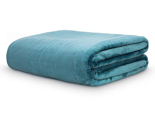 Cobertor Camesa Velour 300g Casal 180x220 Verde
