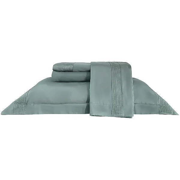 Jogo de Cama Marken Fassi Filipo Queen Verde 4 Peças