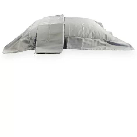 Fronha Marken Fassi Constantine 2 Peças 50x70 Cinza Branco