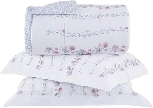 Kit Colcha Buddemeyer Gran Percalle Donna 220x240 3 Peças