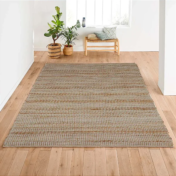 Tapete Niazitex Juta Kilim Stripe 250x300 Bege