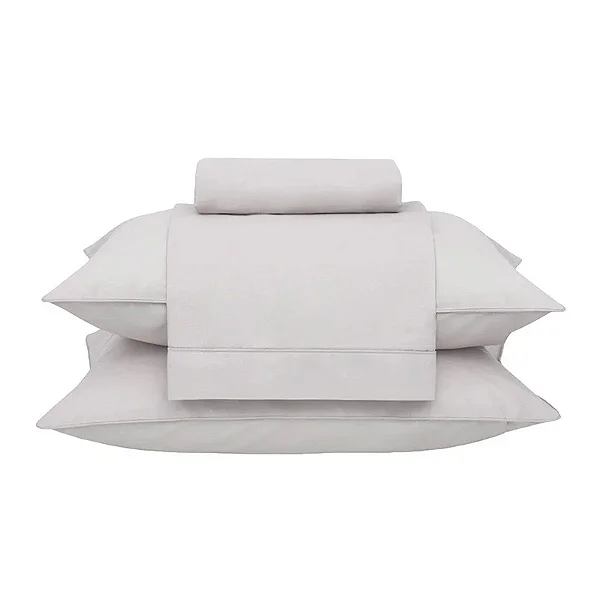 Jogo de Cama Buddemeyer Basic Percalle Queen Bege 4 Peças 180 Fios