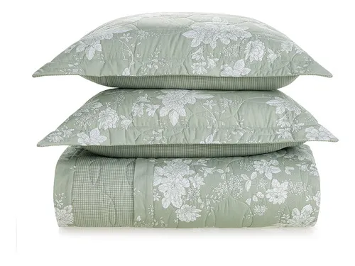 Kit Colcha Karsten Alissa Casal 220x250 3 Peças