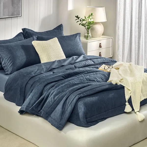 Jogo de Cama Karsten Catena Estampado 4pcs Queen