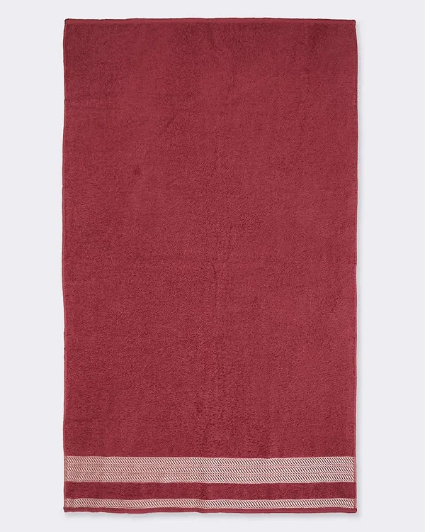 Toalha de Banho Atlântica Siena 80x150 Vinho