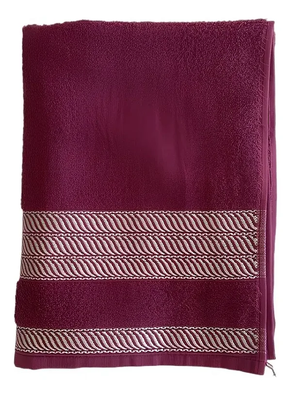 Toalha de Rosto Atlântica Siena 50x80 Vinho