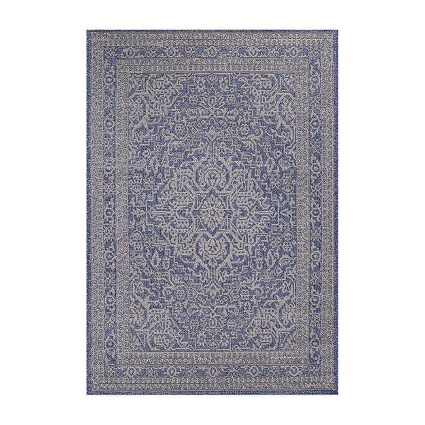 Tapete Jolitex Sisalis Classic 150x200 Azul Marfim