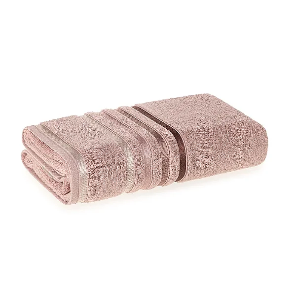 Toalha de Banho Karsten Felpudo Lumina 70x140 60221 Rosa