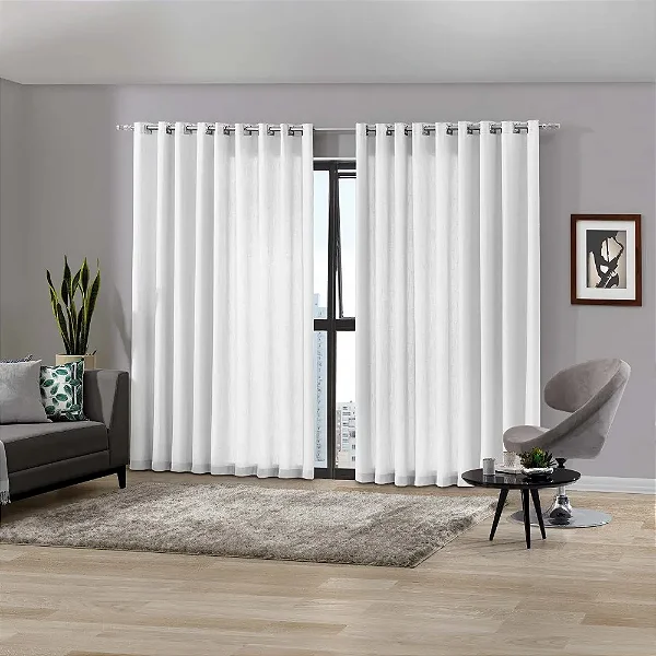 Cortina Bella Janela Duo 420x280 Monaco Branco
