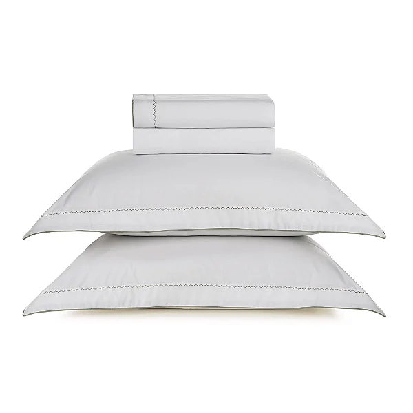 Jogo de Cama Karsten Bali Menta Casal 4pcs