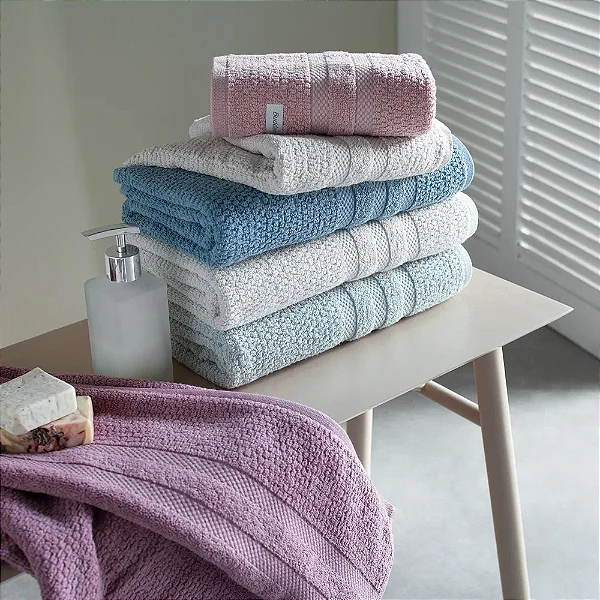 Toalha de Rosto Buddemeyer Vanilla Extra Soft 100% Algodão 48X80 Bege 1084