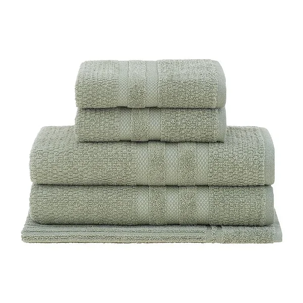 Toalha de Banho Jacquard Buddemeyer Vanilla Extra Soft 70X135 Verde 1184