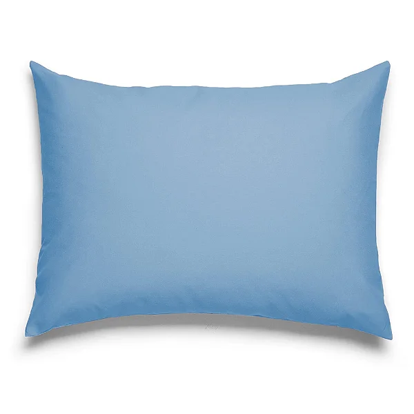 Fronha Estamparia Premium Linea 180 fios 50x70 Azul
