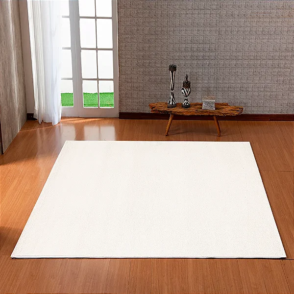 Tapete Niazitex Sao Francisco Liso 250x350 Marfim