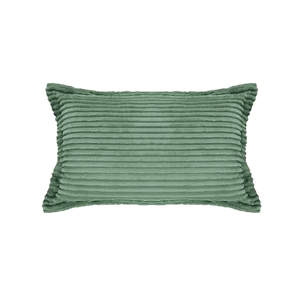 Porta Travesseiro Niazitex Flannel Corduroy Avulso 50x70 Verde Malta