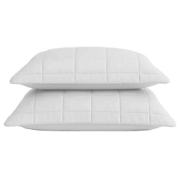 Porta Travesseiro Niazitex Modena 2 Peças 50x70 Branco