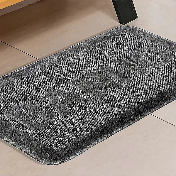 Tapete Niazitex Banheiro Palazzo Banho 45x75 Chumbo