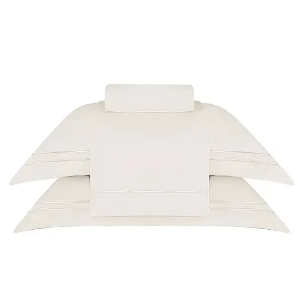 Jogo de Cama Buddemeyer Sublime King Bege Ponto Cheio Bege 4 Peças 300 Fios