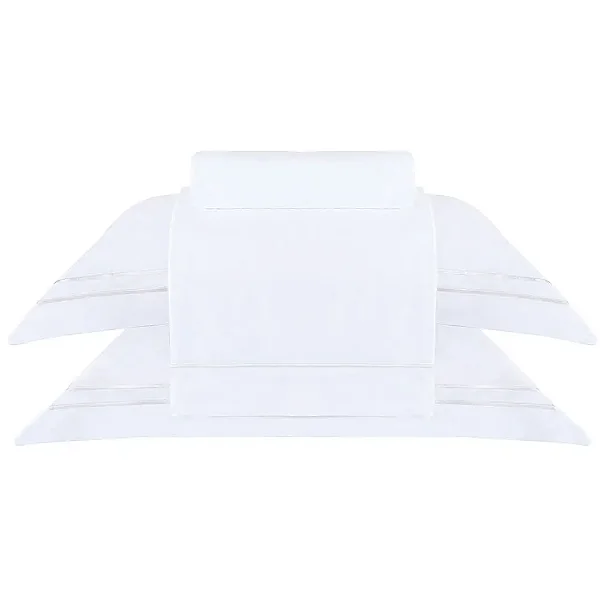 Jogo de Cama Buddemeyer Sublime King Branco Ponto Cheio Pérola 4 Peças 300 Fios