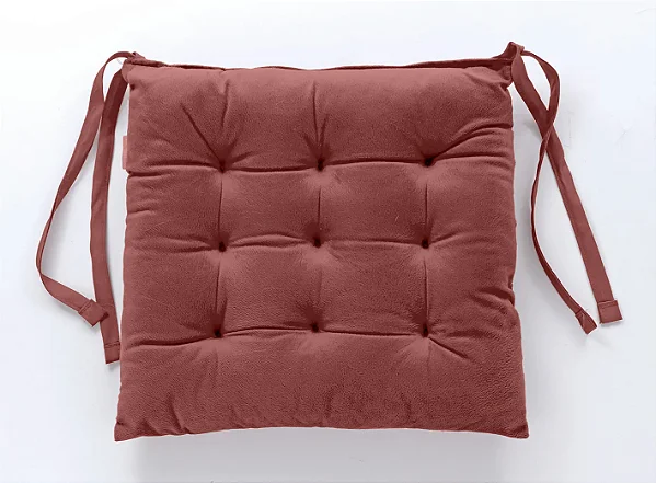 Futton Hedrons Veludo Cristal 40x40 Marsala