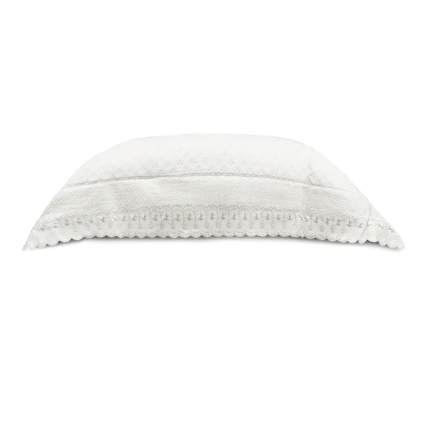 Porta Travesseiro Appel Bordare Premium 50X70 Branco
