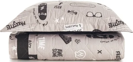 KIT COLCHA KAR SKATE EST SOLTEIRO