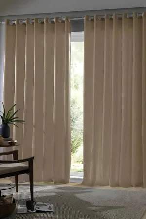 CORTINA BJA RUSTICA 300X230 SALTA BEGE DUNA