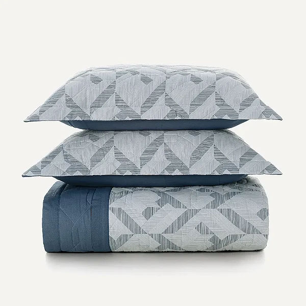 Kit Colcha Martin Karsten Casal 3 pçs 160 Fios 100% Algodao 220x260