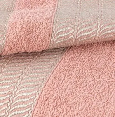 Toalha Rosto Atlantica Siena 50X80 Rosa 100% Algodão