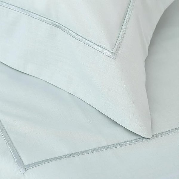 Fronha Buddemeyer Gran Percalle Classic 50X70 Verde 200 Fios