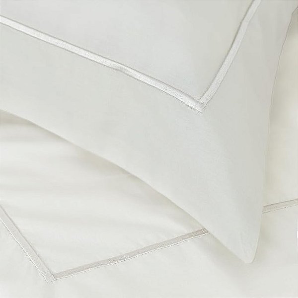 Fronha Buddemeyer Gran Percalle Classic 50X70 Bege 200 Fios