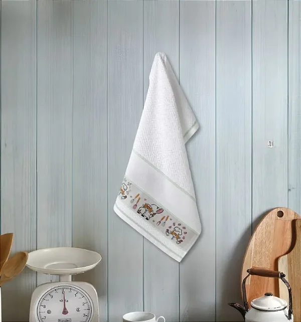 Pano Copa Dohlër Felpudo Jacquard Para Bodar Vigo Liso 45X70 Fj 8297